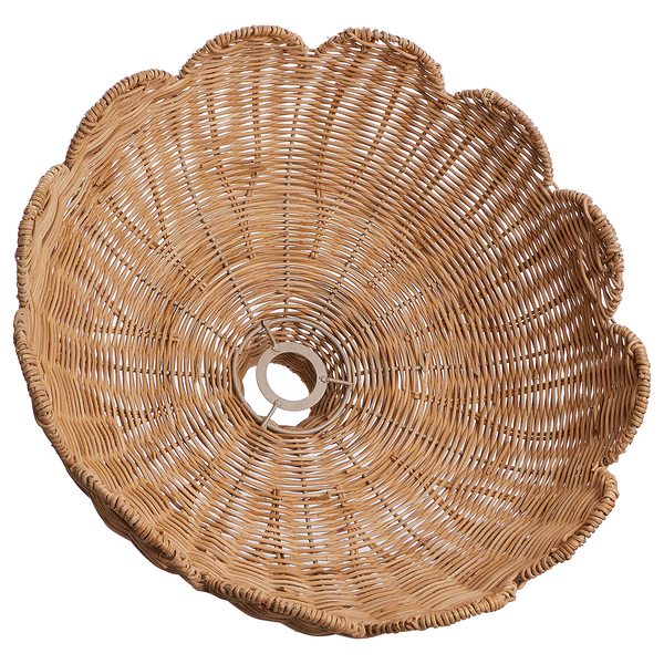 Hängeleuchte BLOMMA - Rattan - 1-flammig