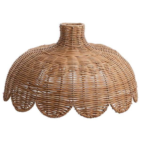 Hängeleuchte BLOMMA - Rattan - 1-flammig