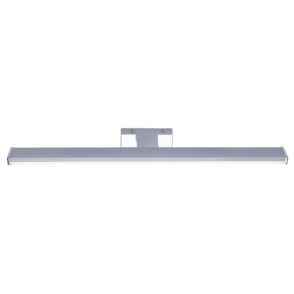 LED-Badleuchte Mattis - Aluminium - Silber - Breite: 40 cm