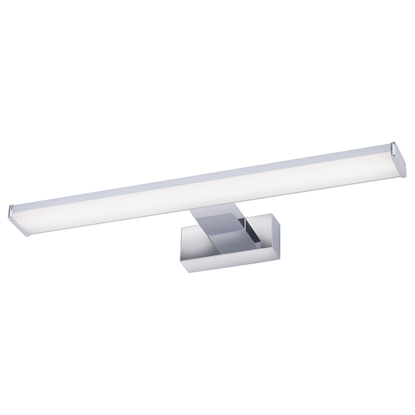 LED-Badleuchte Mattis - Aluminium - Silber - Breite: 40 cm