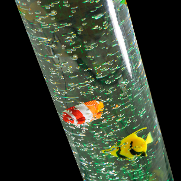 LED-Wassersäule Ava - Aluminium / Kunststoff - Silber
