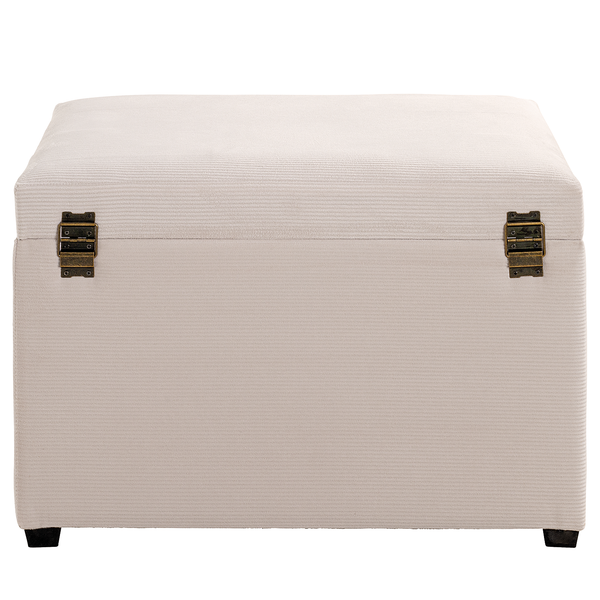 Truhe Conny - Cord - Creme