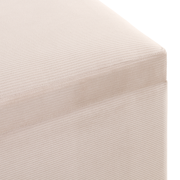 Truhe Conny - Cord - Creme