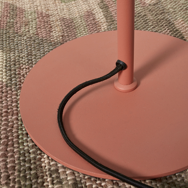 Stehleuchte Salamanca - Eisen - 2-flammig - Terracotta