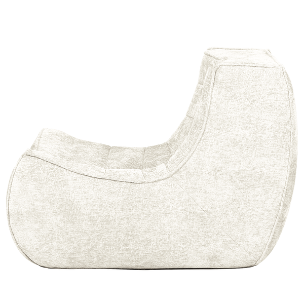 Sessel FOULATA - Bouclé - Creme
