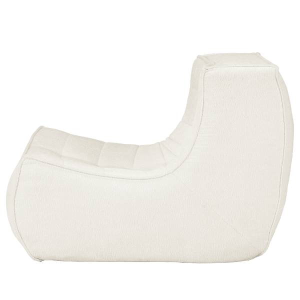 Sessel FOULATA - Bouclé - Creme