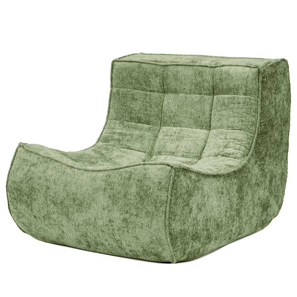 Sessel FOULATA - Bouclé - Grün