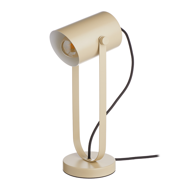 Schreibtischleuchte ON STAGE - Eisen - 1-flammig - Beige