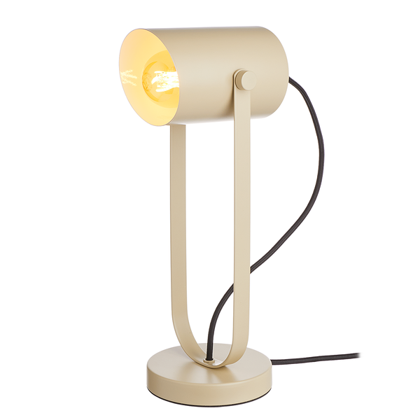 Schreibtischleuchte ON STAGE - Eisen - 1-flammig - Beige