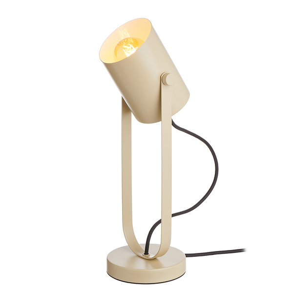 Schreibtischleuchte ON STAGE - Eisen - 1-flammig - Beige