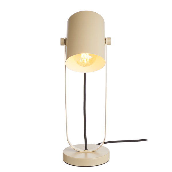 Schreibtischleuchte ON STAGE - Eisen - 1-flammig - Beige