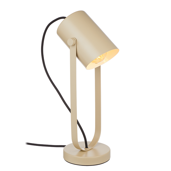 Schreibtischleuchte ON STAGE - Eisen - 1-flammig - Beige