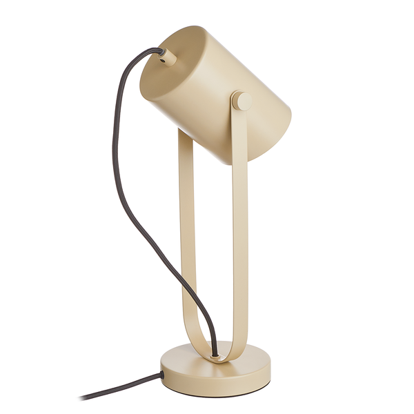 Schreibtischleuchte ON STAGE - Eisen - 1-flammig - Beige