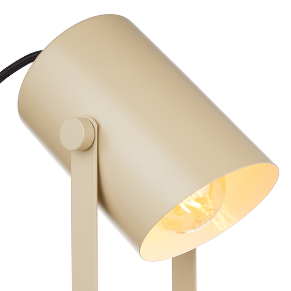 Schreibtischleuchte ON STAGE - Eisen - 1-flammig - Beige