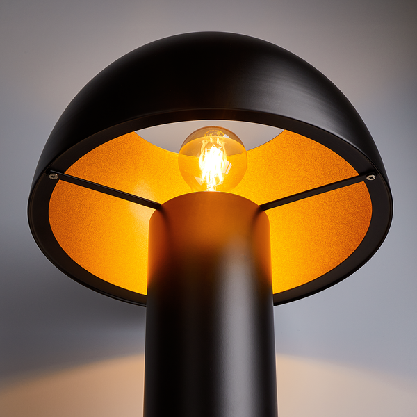 Tischleuchte PROTOTYPE - Eisen - 1-flammig - Schwarz