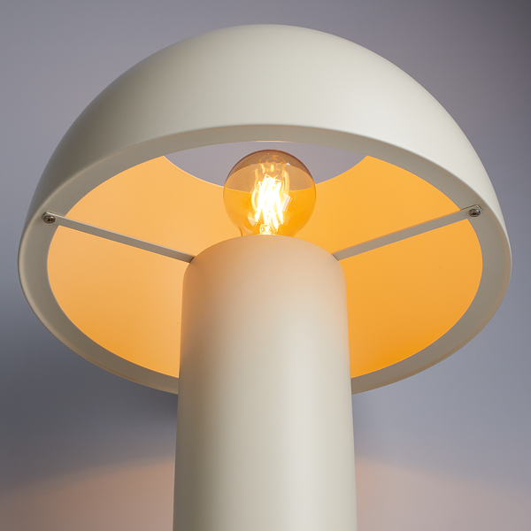 Tischleuchte PROTOTYPE - Eisen - 1-flammig - Creme