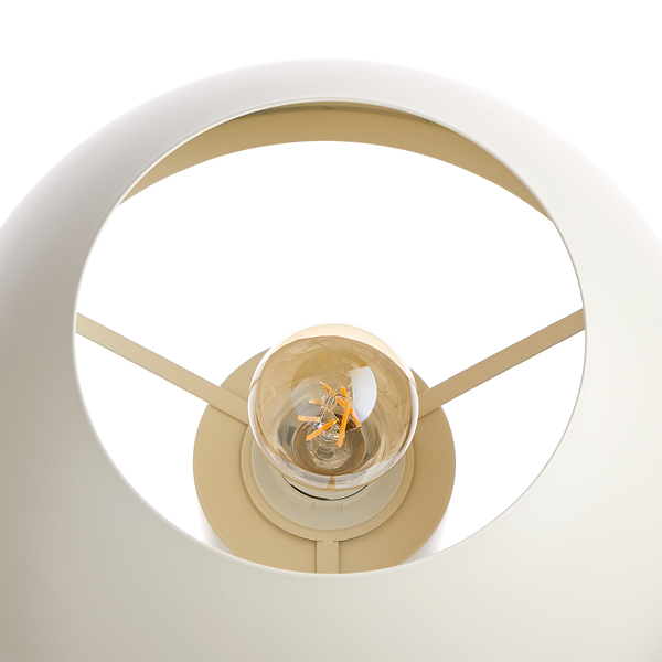 Tischleuchte PROTOTYPE - Eisen - 1-flammig - Creme