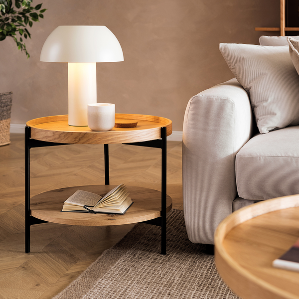 Tischleuchte PROTOTYPE - Eisen - 1-flammig - Creme