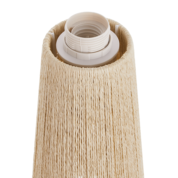 Tischleuchte WEAVER - Eisen / Papiergarn - 1-flammig