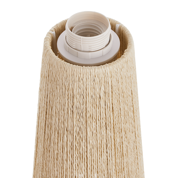 Tischleuchte WEAVER - Eisen / Papiergarn - 1-flammig