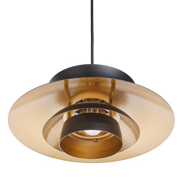 Hängeleuchte SINGAPUR - Eisen - 1-flammig - Schwarz