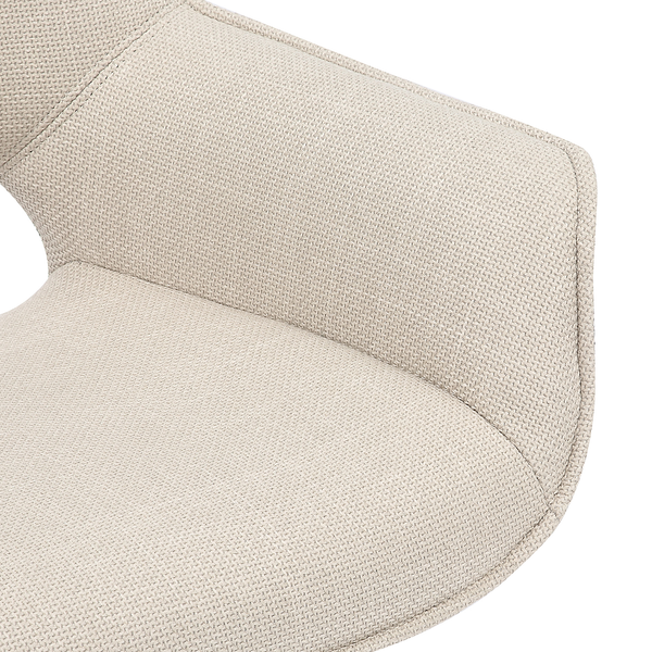 Armlehnenstuhl KISEL 2er-Set - Beige