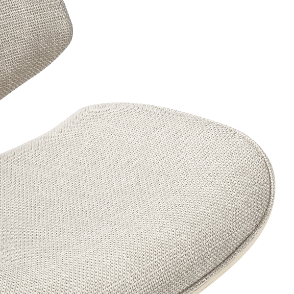 Bürodrehstuhl DICMO - Chenille / Eisen - Beige