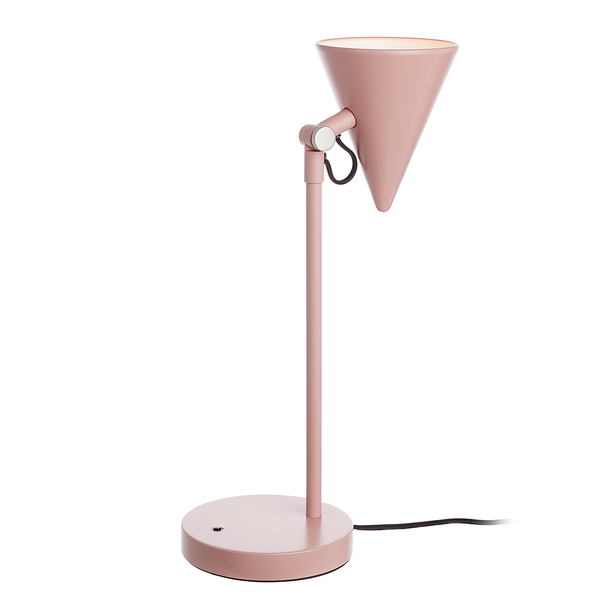 Tischleuchte SCANDICE - Eisen - 1-flammig - Rosa