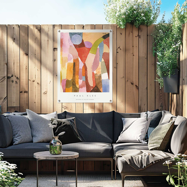 Outdoor-Poster Paul Klee Typ B - PVC - Multicolor - 60 x 80 cm