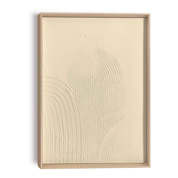 Wandbild Gewölbe - 30 x 40 cm - Beige
