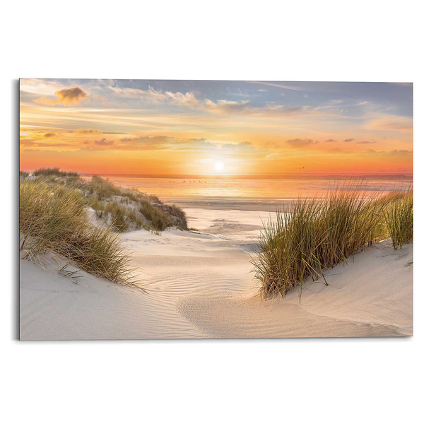 Wandbild Beautiful Dunes - Orange - 60 x 90 cm