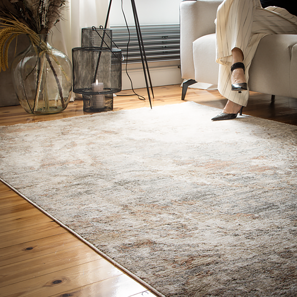 Kurzflorteppich My Everest Typ D - Flachgewebe - Beige - 60 x 110 cm