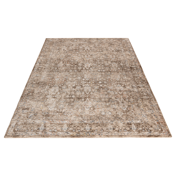 Kurzflorteppich My Everest Typ J - Flachgewebe - Kaffee - 80 x 150 cm