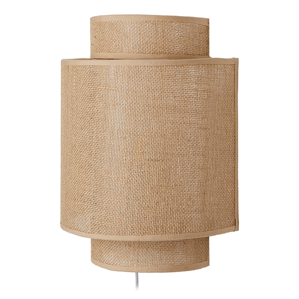 Wandleuchte RAW LINEN - Rattan - 1-falmmig