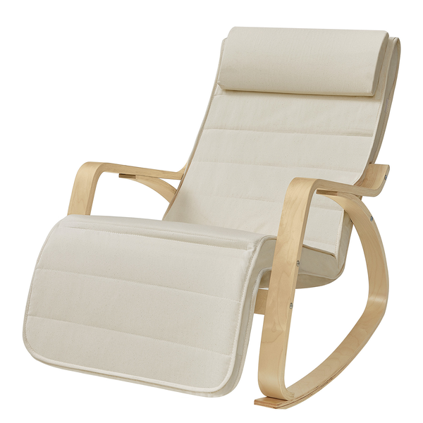 Schaukelstuhl Hawesa - Beige