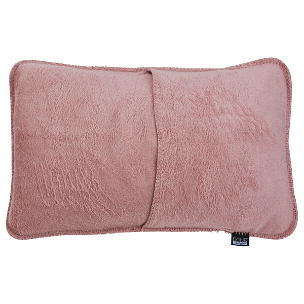 Kissenhülle Twiin - Baumwolle / Polyacryl - Altrosa - 60 x 40 cm