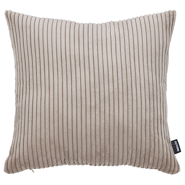 Kissenhülle Zoom - Polyester / Nylon - Taupe - 60 x 60 cm