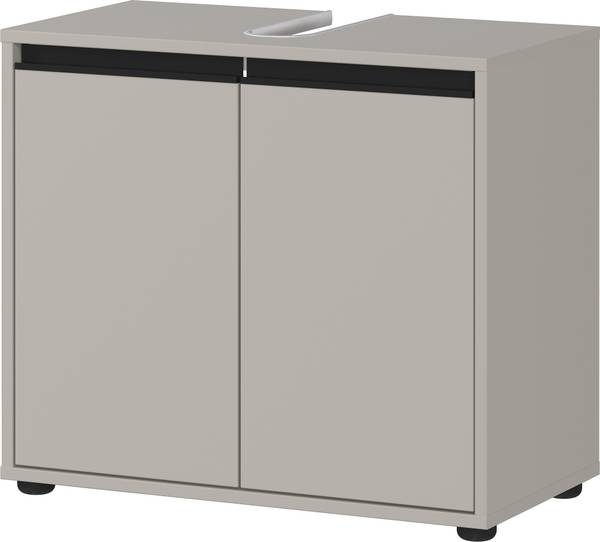 Waschbeckenunterschrank Lemont - Steingrau