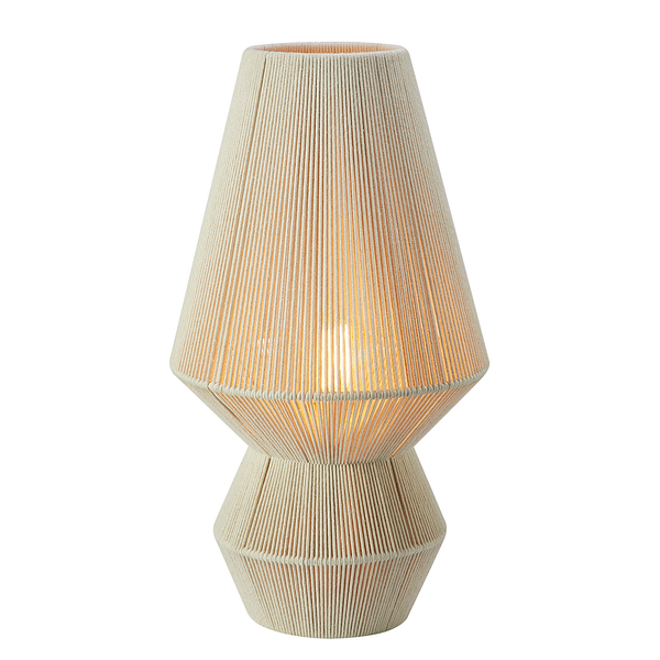 Tischleuchte Razzo Typ B - Eisen - Beige