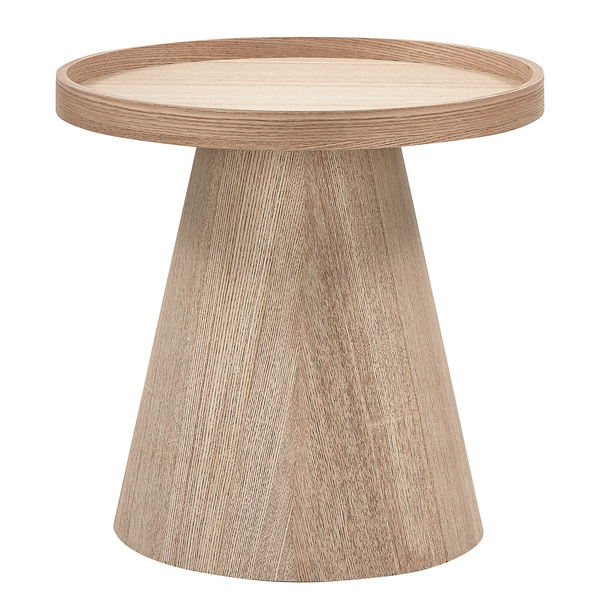 Beistelltisch Culai - Pinie teilmassiv - Durchmesser: 39 cm