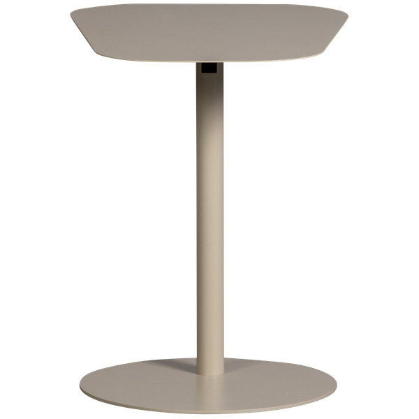 Beistelltisch Abriba - Metall - Grau