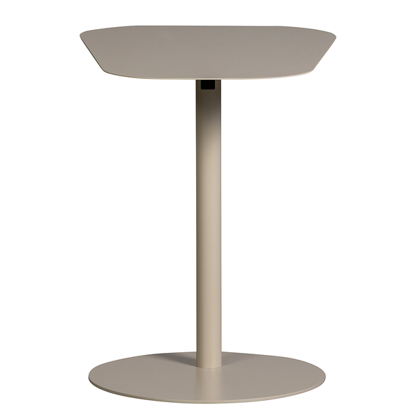 Beistelltisch Abriba - Metall - Grau
