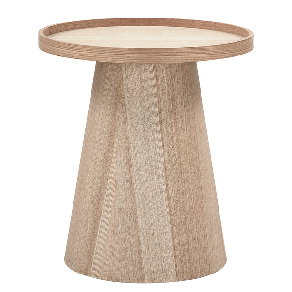 Beistelltisch Culai - Pinie teilmassiv - Durchmesser: 45 cm