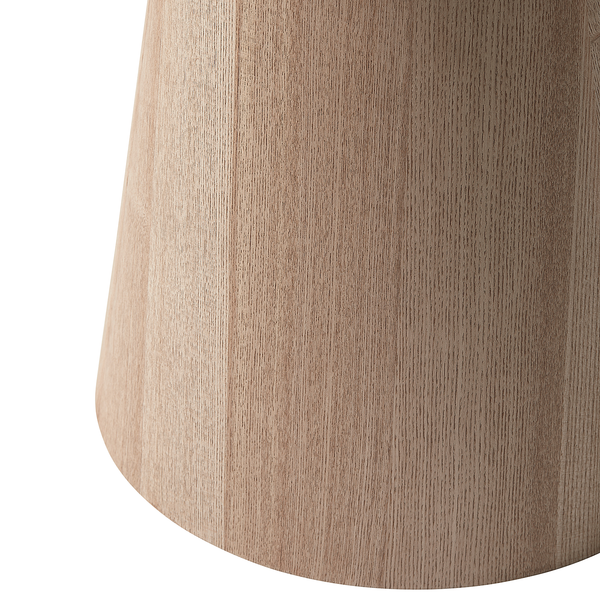 Beistelltisch Culai - Pinie teilmassiv - Durchmesser: 45 cm