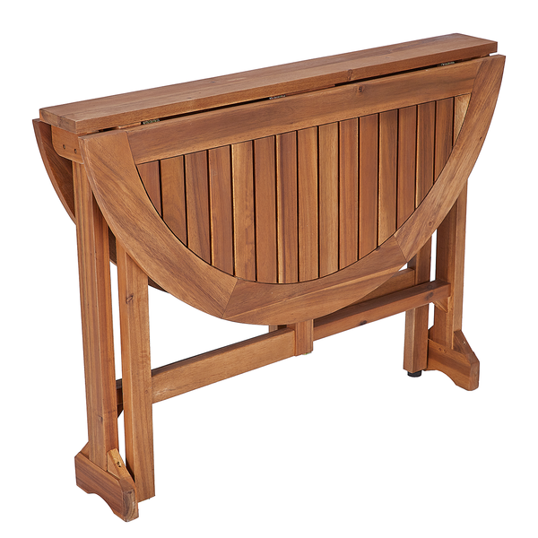 Gartentisch SOMERSET mit Faltfunktion - Akazienholz  - Braun