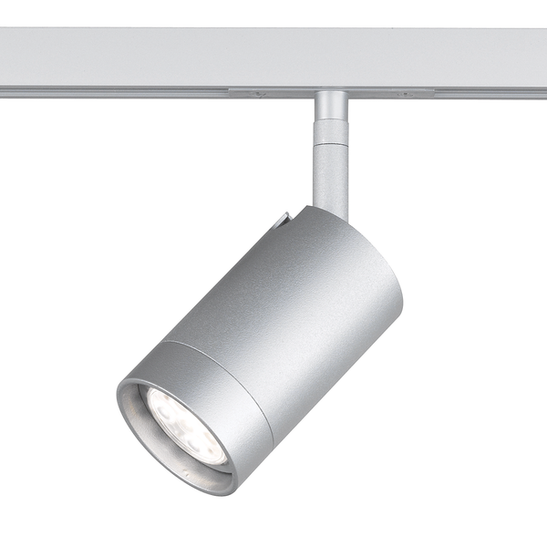 Deckenspot HV-Track 6 Dersau - Eisen - Silber - 1-flammig