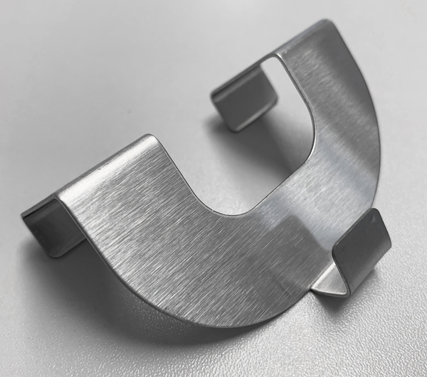 U-Fensterhaken Belkers Tief - Aluminium - Silber - 2er-Set