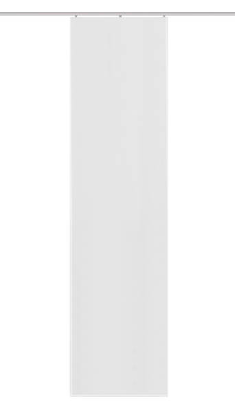 Schiebevorhang Oxford - Polyester - Wollweiß - 60 x 255 cm