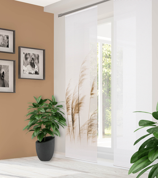 Schiebevorhang Pamilo - Polyester - 60 x255 cm - Sand