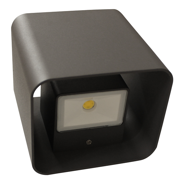 LED-Außenwandleuchte Dodd Typ C - Aluminium - 2-flammig